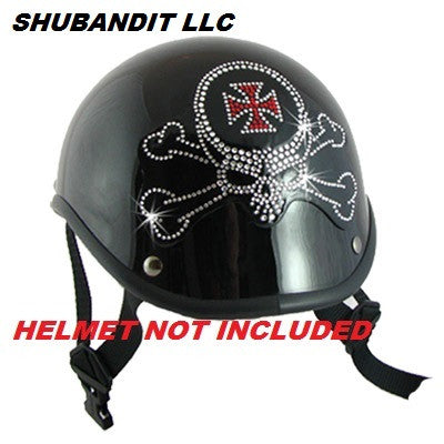 Helmet Bling Rhinestone Sticker Patches Click For More Styles