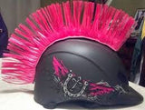 Velcro Motorcycle Dirtbike Peel Stick Helmet Mohawks Click For More Colors