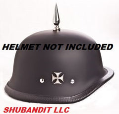 bike helmet with spike Marskeleton Punk Adhesive PU Leather Strip Metal Bullet Cone Spikes Studs for (Bronze Studs 001) : Arts, Crafts & Sewing The Raskullz Flame Hawk Blue helmet is blazing hot Motorcycle Helmet Bike Screw on