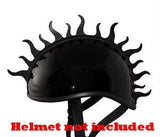 Motorcycle Helmet peel and stick Rubber Mohawks Click For More Styles