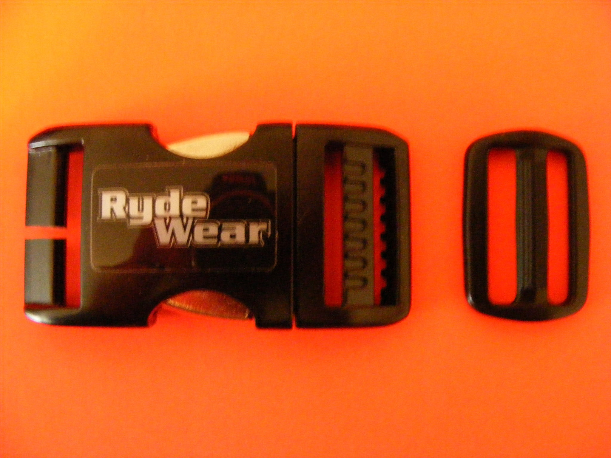 Black Metal Motorcycle Helmet Quick Release Buckle - Heavy Duty Chin Strap Replacement